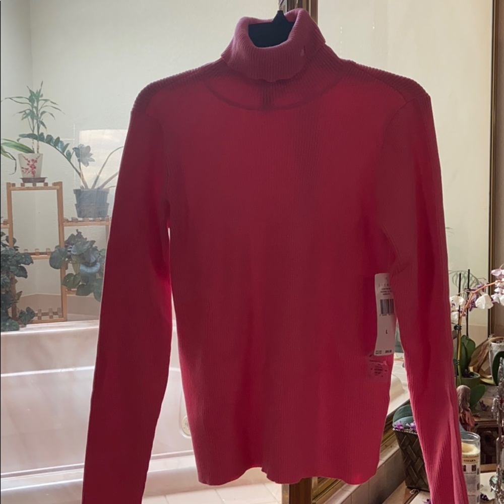 NWT Ralph Lauren Pink Turtleneck